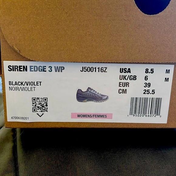 Merrill Women’s Siren Edge 3 Waterproof shoes - Picture 3 of 8